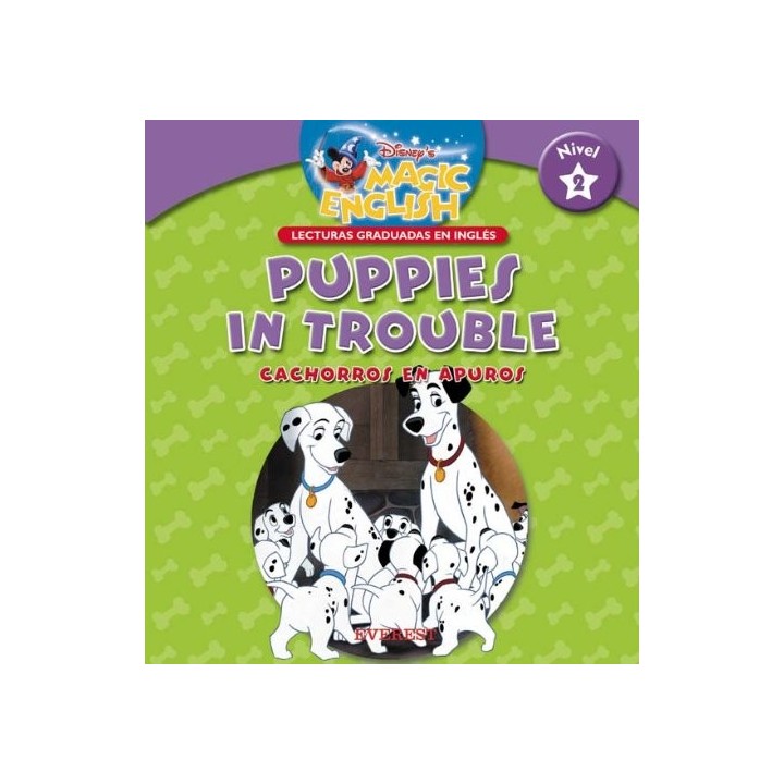 Puppies in trouble / Cachorros en apuros. Nivel 2